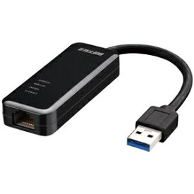 （まとめ） バッファロー Giga USB3.0対応有線LANアダプター ブラック LUA4-U3-AGTE-BK 1個 【×5セット】 ds-2540951