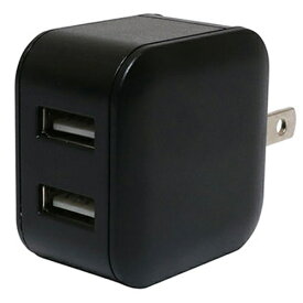 ミヨシ 【5個セット】 USB-ACアダプタ 2.4A 自動出力制御機能付 ブラック IPA-US03/BKX5【納期目安：1週間】