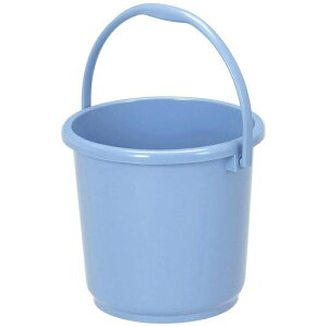 新輝合成 ニューセレクトバケツ 10L ブルー B-10 4973221001148 バケツ 安心素材 可愛い 実用的 手に優しい 軽量 使いやすい 耐荷重 ポリプロピレン 持ち運び 水道水対応 多目的 インテリア キッチ