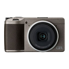 リコー ＜GR III＞RICOH デジタルカメラ GR III Diary Edition(2424万画素/4群6枚/メタリックウォームグレー) S0001247【納期目安：1週間】 RICOH Edition メタリックウォームグレー ナチュラルシルバー 特別仕様 ハイエンドコンパクトデジタルカメラ イメージコントロール