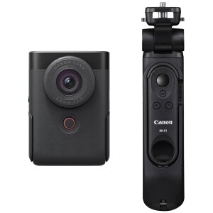 Lm PowerShotCanon fW^J PowerShot V10 BKEgC|bhObvLbg(1310f/7Q8/ubN)[5947C013] PSV10TRIPODKITBK rfIJ BK gC|bhObvLbg Vlog |Pb