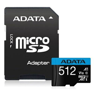 ADATA A1KiΉ microSDXCJ[h UHS-I U1 Class10 V10(R100/R25)512GB A_v^ AUSDX512GUICL10A1-RA1y[ڈF2Tԁz microSDXC 512GB f[^] rfI^ AndroidΉ ϋv h S