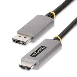 StarTech DisplayPort 1.4-HDMI 2.1ϊP[u/2m/ANeBu/8K60Hz/4K144Hz/IX-IX/HDR10/HDCP 2.3/7.1chI[fBI/ubN/j^[ fBXvCA_v^[ 133DISPLAYPORTHDMI21 HDMI 2.1 8K60Hz 4K144Hz ANeBu