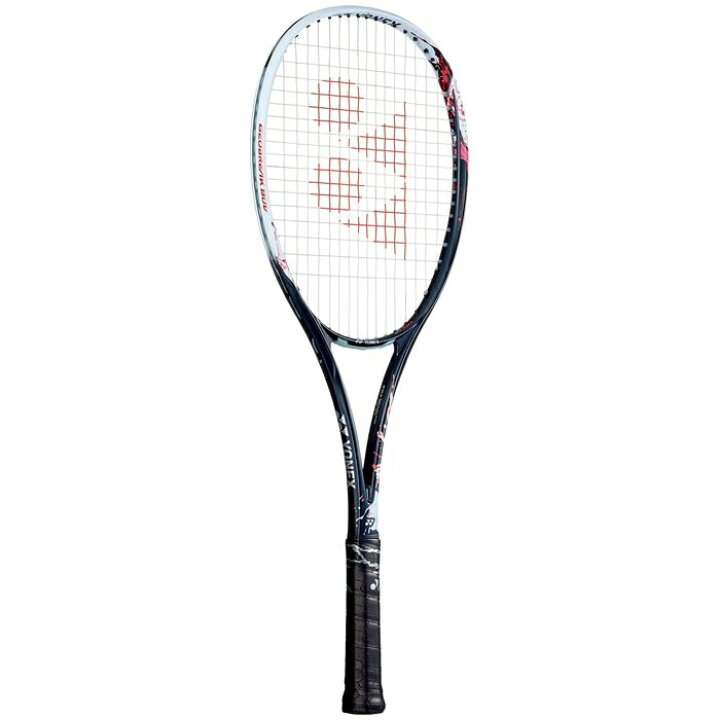 楽天市場】ヨネックス YONEX 軟式ラケット ジオブレイク 80V(コーラル 