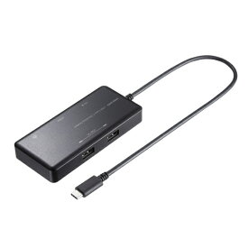 【あす楽】サンワサプライ USB Type-C ドッキングステーション USB-DKM7BK