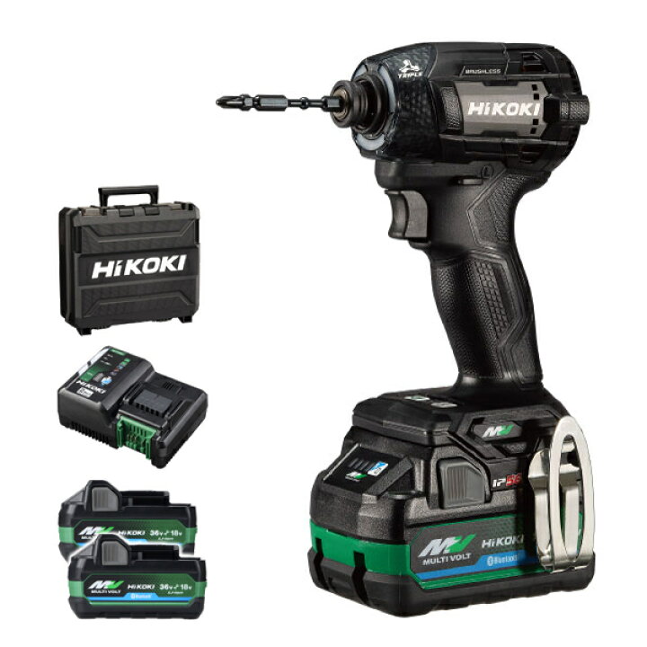 楽天市場】HiKOKI 36V 充電式 コードレス インパクトドライバー [KH01  