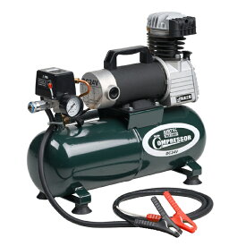 ナカトミ 24V・DCエアーコンプレッサー DCP-24BC ポータブル エアーコンプレッサー DC電源 出張整備 小型 軽量 高性能 便利 静音 保証付き AIRTEC オイル付属 電線長 消音器付き 使いやすい 信頼性 プロ仕様 高圧力 セットアップ簡単 安心のPL保険