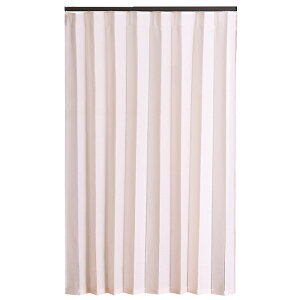 つっぱりアコーディオンカーテン 100×174cm (ブラウン×アイボリー) ホームテイスト SH-16-TADC アコーディオンカーテン つっぱり式 取り付け簡単 賃貸マンション対応 家具 インテリア 使いやす