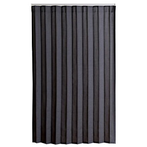 ホームテイスト つっぱりアコーディオンカーテン 100×174cm 麻混仕様 (ホワイト×グレー) SH-16-TADC-A つっぱり式 アコーディオンカーテン 簡単取り付け 賃貸対応 家具 ファブリック インテリア