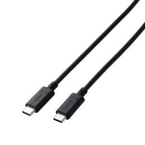 GR y[ւł̔izUSB Type-C P[u (C to C) USB2.0 2m PD 60W }[d yPS5 PS4 Rg[[ Ot HDD SSD  USB C@ΉzubN GM-CC20BK