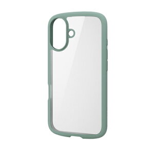 y[ւł̔iziPhone 16 P[X nCubh Ռz y ^ Jی Xgbvz[t TOUGH SLIM LITE O[ GR PM-A24ATSLFCGN