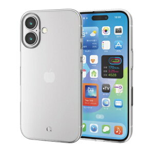 �y���[���ւł̔������i�ziPhone 16 �P�[�X �\�t�g �J�o�[ �Ռ��z�� ���^ �J���������Y�ی�݌v �X�g���b�v�z�[���t �N���A �G���R�� PM-A24AUCTCR
