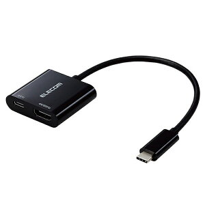 GR y[֔izUSB Type-C - HDMI ϊA_v^[ (USB-C vO to HDMI|[g×1 USB-C[d|[g×1) (15cm/4KE60HzΉ/PD60WΉ) (ubN) MPA-CHDMIPD15BK