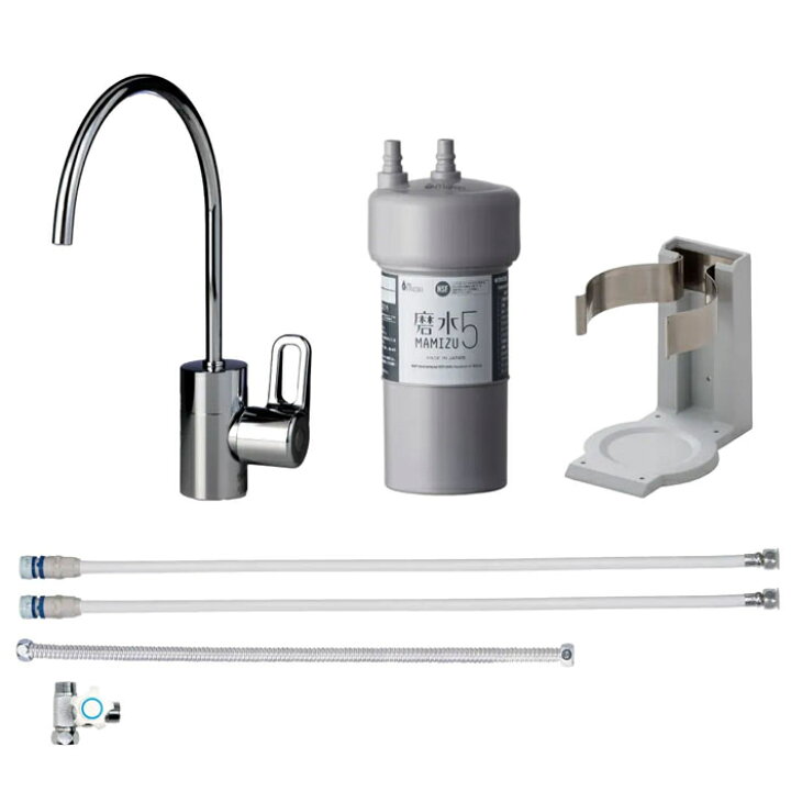 楽天市場】磨水5浄水器専用水栓152型セット 水生活製作所 J217P-B152 