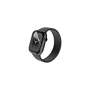 �y���[���ւł̔������i�z�A�b�v���E�H�b�` �Ռ��z�� �t�B���� 2���� �yApple Watch Series 10 42mm�Ή��z�S�ʕی� ���˖h�~ �G���R�� AW-24BFLAFPR