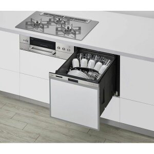 リンナイ 食器洗い乾燥機 取替用 / スライドオープン 標準タイプ ハイグレードモデル【土日祭日配送不可】 RSW-405LP エコ運転 ハイグレードモデル LEDライト カゴ形状 フリーラック プラズマ