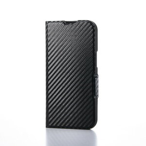 �y���[���ւł̔������i�ziPhone 16e �P�[�X ���U�[ �蒠�^ �}�O�l�b�g �Ռ��z�� ���y�� ���^ �X�^���h�@�\�t �J�[�{���u���b�N �G���R�� PM-A25SPLFUCB