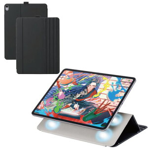 �y���[���ւł̔������i�ziPad Air �P�[�X 13�C���` (M3/M2) �}�O�l�b�g���E�t���b�v �J�o�[ 8�i�K�X�^���h �I�[�g�X���[�v�@�\ �u���b�N �G���R�� TB-A25XWVDBK