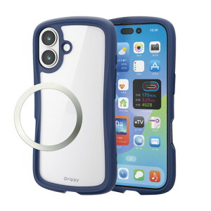 y[ւł̔iziPhone17 P[X nCubh Ռz CzΉ^XebJ[t Grippy lCr[ GR PM-A25AGRPFCNV
