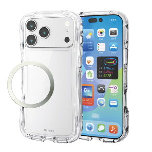 y[ւł̔iziPhone17 Pro Max P[X nCubh Ռz CzΉ^XebJ[t Grippy NA GR PM-A25DGRPACR