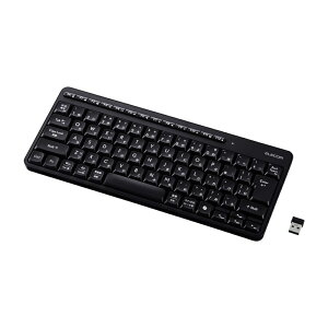 ���C�����X�L�[�{�[�h �É� �e���L�[���X 2.4GHz���� USB���V�[�o�[(USB-A) ���{��z�� AI�N���L�[���� �u���b�N �G���R�� TK-QT11MDMBK