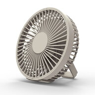 USBパワフルデスクFAN アイボリー