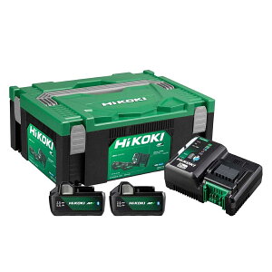 �X�^�[�^�[�L�b�g5 36V�}���`�{���g�d�r×2�E2�|�[�g�[�d��E�P�[�X�t [KH13] HiKOKI UC18YDML(S)(2XSZ)