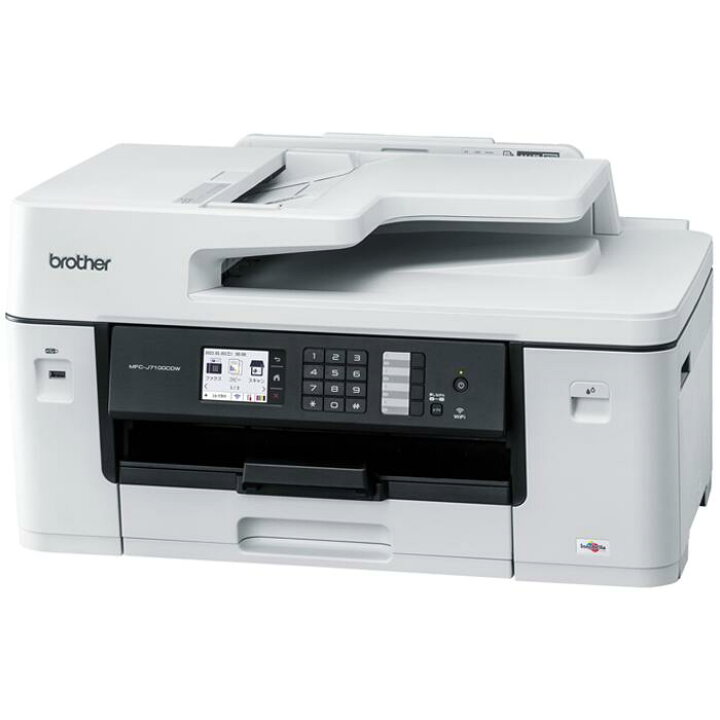 楽天市場】ブラザー プリンター A3インクジェット複合機 FAX ADF自動 