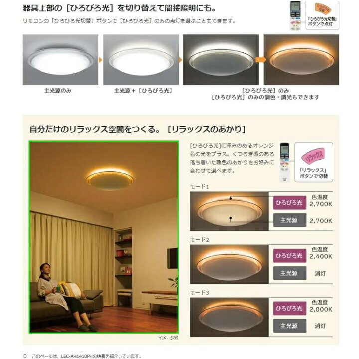楽天市場】【当日出荷】日立 LEDシーリングライト【日本製】「ひろびろ  