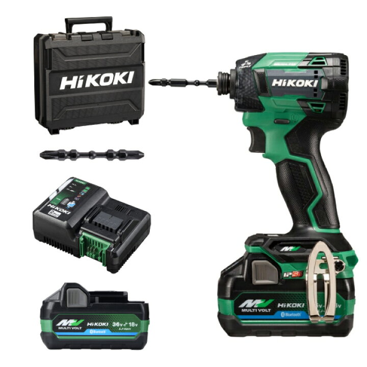 楽天市場】HiKOKI 36V 充電式 コードレス インパクトドライバー [KH01 