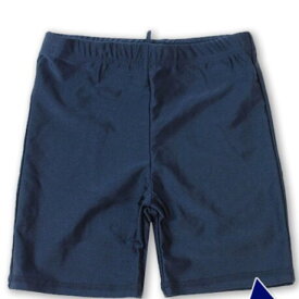 スクール水着 海パン/セミロング 男児 UVカット 紫外線対策加工キッズ ジュニア 紺 スイミングスクール スポーツクラブ ジム 水泳教室 学校 制服 スイミング 男の子 110/120/130/140/150/160/170 【メール便限定送料無料】