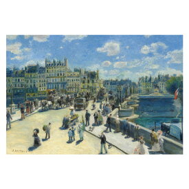 ポストカード【パリのポンヌフ】ルノワール 世界の名画 フランス 絵画 アート インテリア オリジナル ポスカ インテリア バラ売り 鑑賞 展示 メッセージカード 挨拶・お礼状に