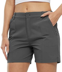 レディース アウトドア ハーフパンツ ランニング 短パン トレッキング ショートパンツ ウォーキングウェア ストレッチ 登山ズボン 吸汗速乾 ゴルフウェア トレーニングショート