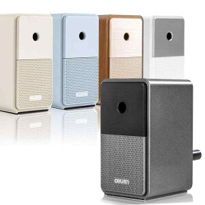 鉛筆削り 手動 鉛筆削り ブラウン 1個入 5段階芯調節機能 自動ペン送り機能 合金鋼ホブ 自動芯抜き 6.5~8mm鉛筆対応 持ち運び簡単 子供プレゼントにも