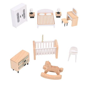 ミニチュア家具 子供用 ドールハウス 木製 おもちゃ ミニチュアハウス ごっこ遊び 知育玩具 手作り キット