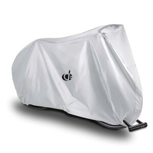 Double Elite 自転車カバー サイクルカバー 厚手 丈夫 防水 210D 300D 撥水加工 UVカット 風飛び防止 収納袋付 破れにくい 29インチまで対応