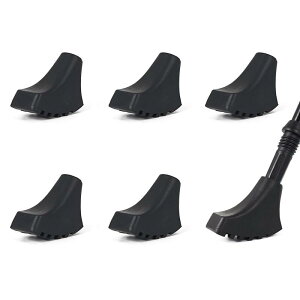 サムコス トレッキングポール ラバーキャップ 登山ストック保護 ウォーキングポール キャップ 滑り止め ラバーキャップ 端末保護キャップ 取り替え用