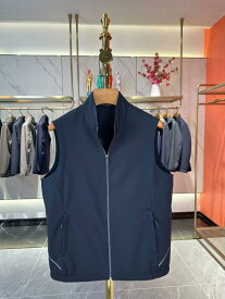 ベスト 男性用 ビジネス カジュアル 無地 立襟 ジレ 秋冬 防寒 チョッキ 紳士 シニア ファッション 毛織 伸縮性