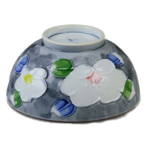 CtoC ARITA 飯碗 マルチ φ9.8×4.8cm ミニ 茶碗 (グレー) 一珍山茶花 日本製 有田焼 830757