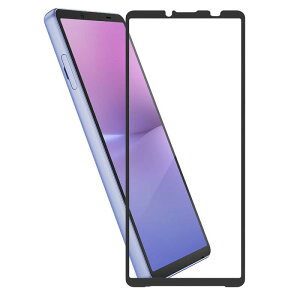 Hy+ Xperia10 V フィルム SO-52D SOG11 A302SO XQ-DC44 ガラスフィルム W硬化製法 一般ガラスの3倍強度 全面保護 全面吸着