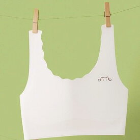 子供用ブラジャーセット 女の子 [9-13歳] ジュニアブラ スポブラ ノンワイヤー 薄手 全罩杯 通気性 快適 かわいい スポーツブラジャー ショーツ