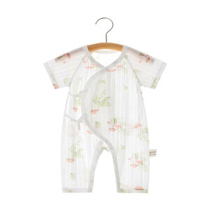 ロンパース ベビー 新生児 半袖長ズボン 綿100% 薄手 無縫製 蝶ネクタイ風 春夏 赤ちゃん 幼児 普段使い かわいい 男の子 女の子 中性