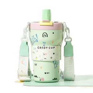 水筒 レディース メンズ 兼用 ステンレス製 魔法瓶 大容量 650ml 保温 保冷 マグボトル ストロー付き パステルカラー かわいい おしゃれ シンプル 軽量 携帯便利 ピンク系 ブルー系 グリーン系