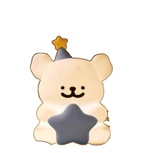 ナイトライト 子供用 レディース ベッドサイドランプ テーブルランプ スター ケーキ 常夜灯 女の子向け 誕生日 ギフト プラスチック製 幾何学 常夜灯