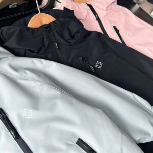 子供服 アウター キッズ 男女兼用 ウインドブレーカー パーカー 無地 100cm 110cm 120cm 130cm 140cm 150cm 撥水加工 ポリエステル ピンク系 ブルー系 ブラック