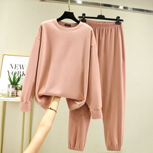 セットアップ レディース 長袖 部屋着 あったか裏起毛 スウェットパンツ 上下セット 秋冬 パジャマ 寝巻き ルームウェア カットソー カットパンツ 綿混紡