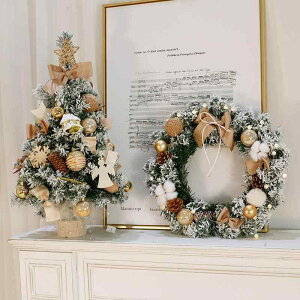 �N���X�}�X�c���[ 60cm �S�[���h ���b�h �I�[�i�����g �ԗ� �h�A�|�� DIY �f�� PVC �f�R���[�V���� ���C�g�t��