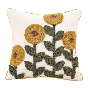 �N�b�V�����J�o�[ �\�t�@ ���r���O ���[�� �x�b�h���[�� �􉽊w�͗l �t���� �Ђ܂�� �l�t�̃N���[�o�[ �^�b�Z�� �h�J 45x45cm ���J�o�[ ���c�t�� �L�����o�X