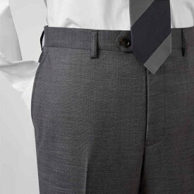 パンツ 男性用 ビジネス カジュアル スラックス ストレート ポリエステル シワになりにくい 中灰色 紺色 黒色