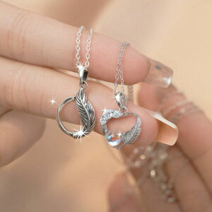 �l�b�N���X �y�A�l�b�N���X �V���o�[925 �n�[�g �y���_���g �H �\���`�F�[�� �t�@�b�V���� �J�b�v�� ���l ������� ���킢�� 40cm 45cm 50cm